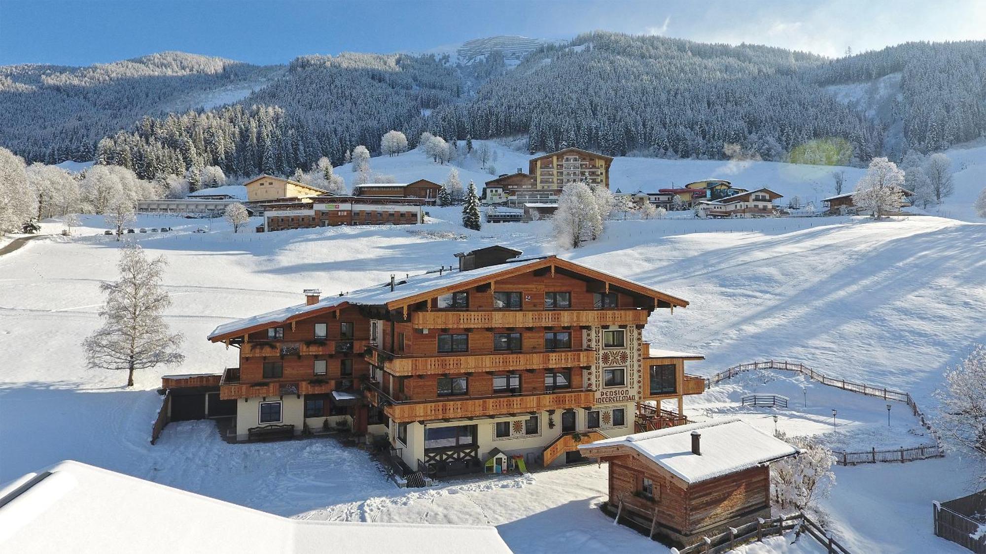 Ski In Ski Out Hotel Unterellmau Σάαλμπαχ-Χίντεργκλεμ Εξωτερικό φωτογραφία