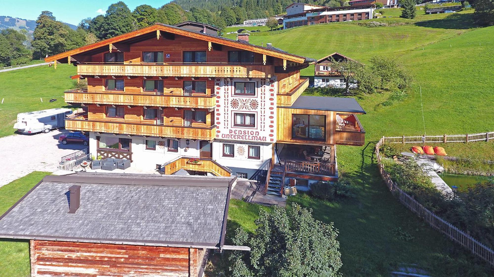 Ski In Ski Out Hotel Unterellmau Σάαλμπαχ-Χίντεργκλεμ Εξωτερικό φωτογραφία