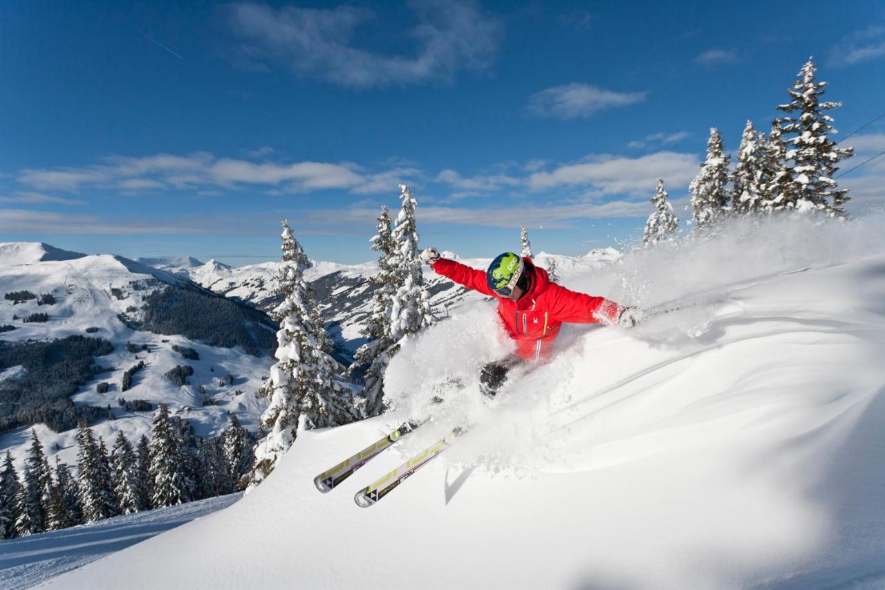 Ski In Ski Out Hotel Unterellmau Σάαλμπαχ-Χίντεργκλεμ Εξωτερικό φωτογραφία