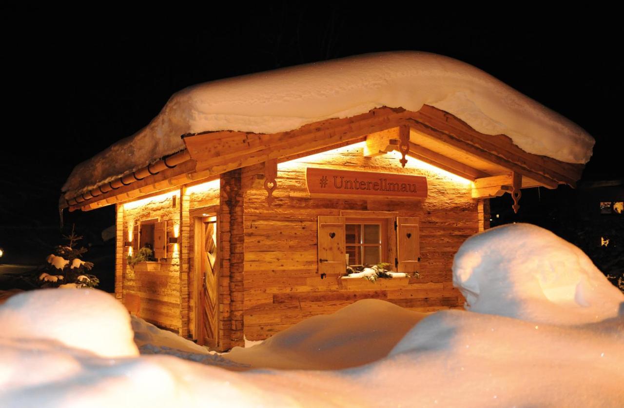 Ski In Ski Out Hotel Unterellmau Σάαλμπαχ-Χίντεργκλεμ Εξωτερικό φωτογραφία